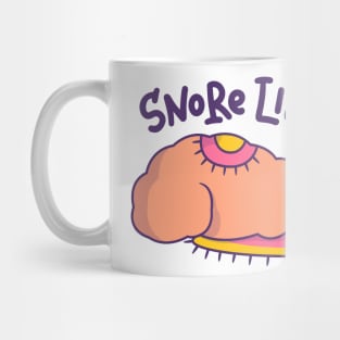 Cute Llama Snore Llama Mug